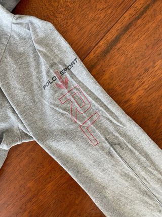 Polo Sport Camiseta Vintage Gris Talla L