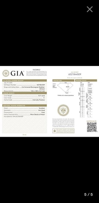 Se vende diamante natural suelto con certificación