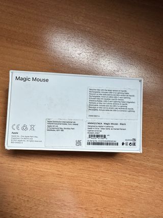 Apple Magic Mouse Negro Nuevo
