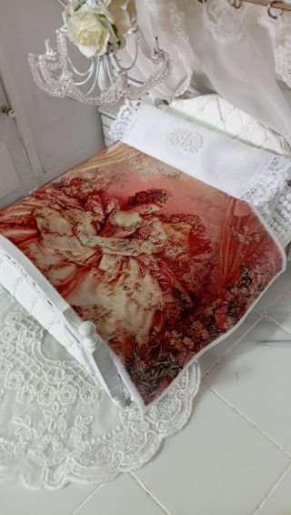 Coperta pile Maria Antonietta dollhouse 1:12