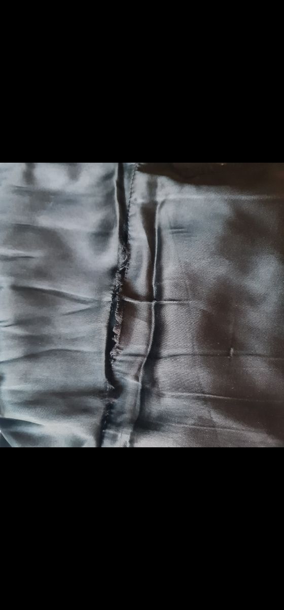 Pantalón Cuero Negro Talla S