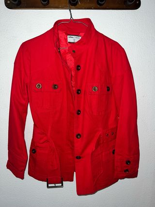 Chaqueta militar Lefties Roja Talla L