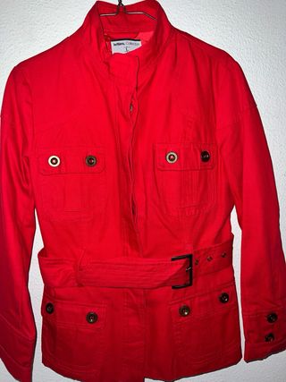 Chaqueta militar Lefties Roja Talla L