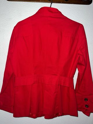 Chaqueta militar Lefties Roja Talla L