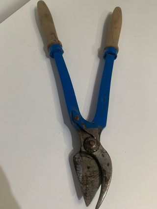 Tijera Antigua de Poda de 1986.