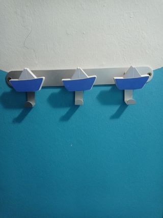 Perchero barcos colgador