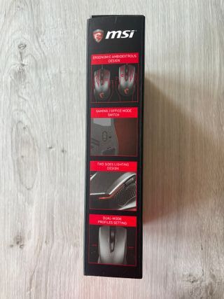 MSI Clutch GM40 Mouse Gaming Nero/Grigio