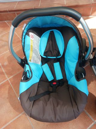 SET CUNA+ SILLA de coche+SILLA PASEO - Como nuevo