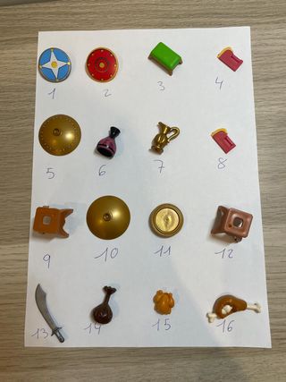 Piezas Playmobil sueltas
