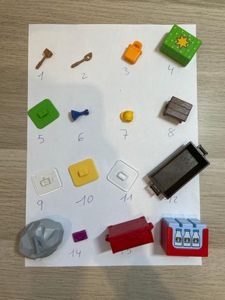 Piezas Playmobil sueltas