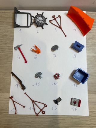 Piezas Playmobil sueltas