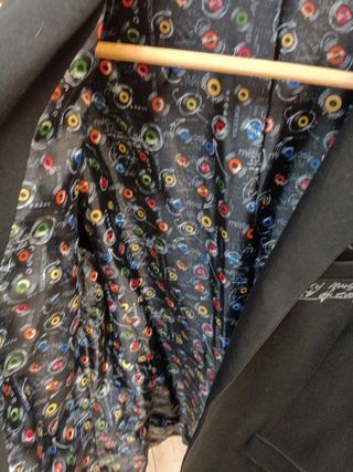 Chaqueta Desigual Negra Multicolor