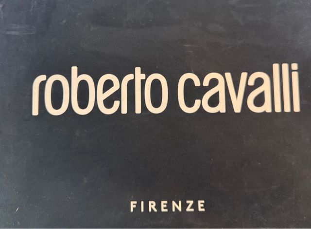 Zapatillas Roberto Cavalli Blancas y Azules