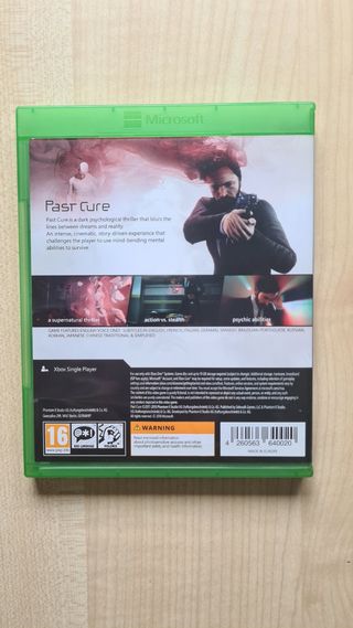 Juego Xbox One Past Cure PAL raro