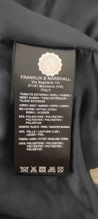 Chaqueta Bomber Baseball Franklin Marshall