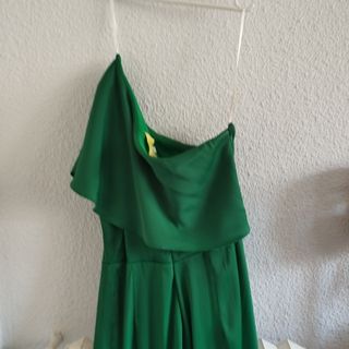 Mono Vestido fiesta  SERA LADY PIPA Verde Talla XS
