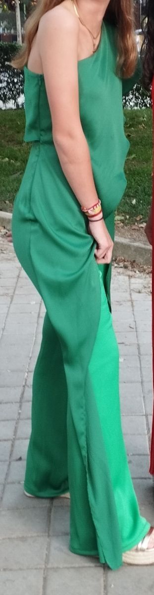 Mono Vestido fiesta  SERA LADY PIPA Verde Talla XS
