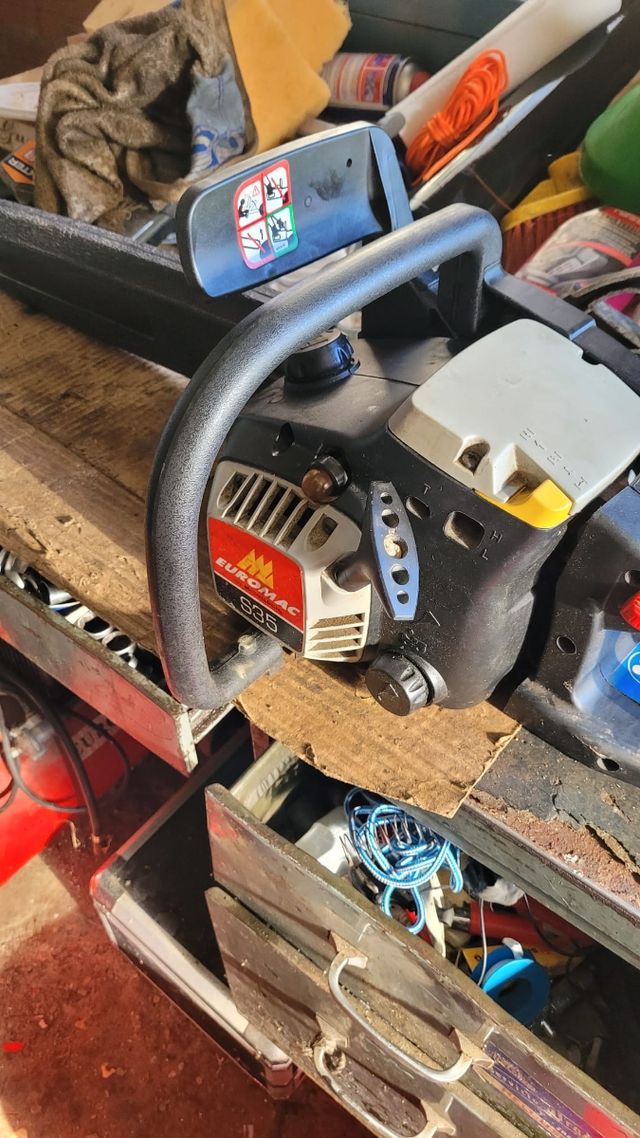 Motosierra Euromac S35 McCulloch para poner a punt