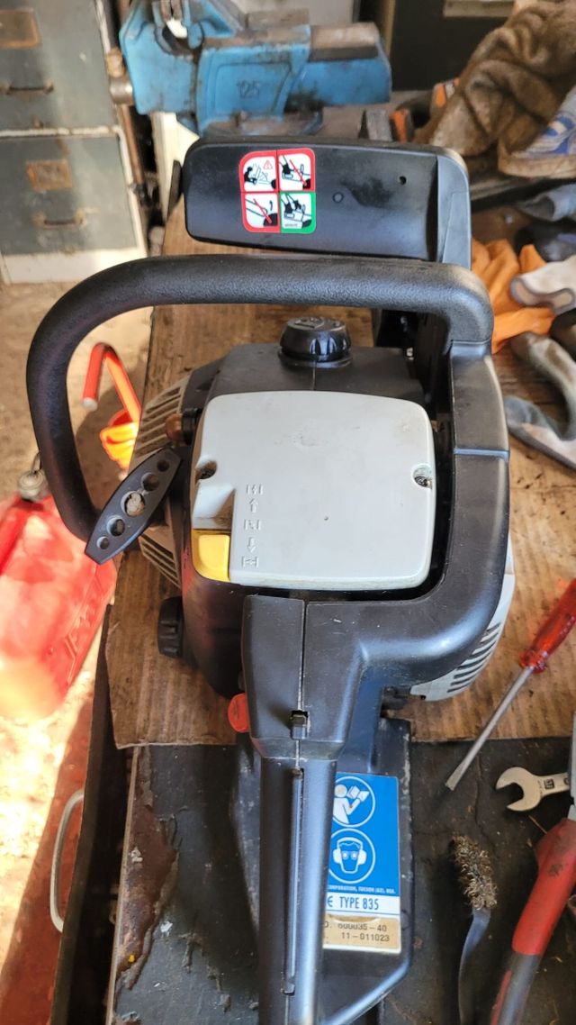 Motosierra Euromac S35 McCulloch para poner a punt