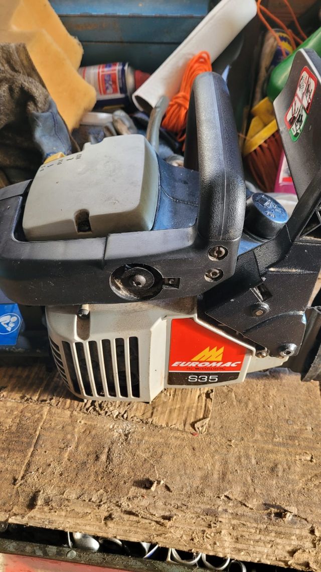 Motosierra Euromac S35 McCulloch para poner a punt