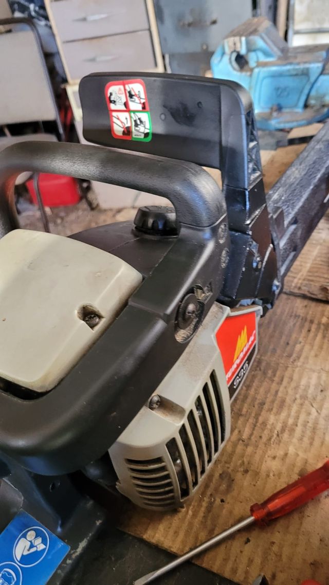 Motosierra Euromac S35 McCulloch para poner a punt