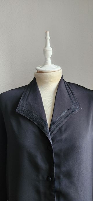 Blusa Vintage Negra