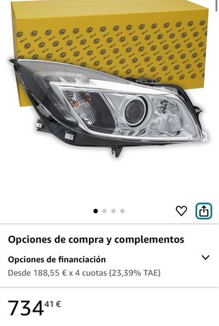 HELLA 1ZT 009 631321 BiXenonFaro  Opel Insignia A 