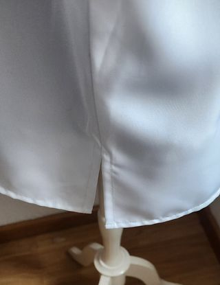 Blusa Vintage Blanca con Volantes