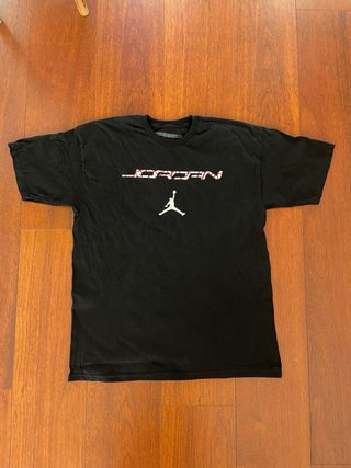 Camiseta Vintage Jordan Talla XL Negra