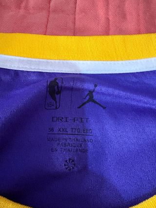 Camiseta Baloncesto Lakers 15 Jordan Morada