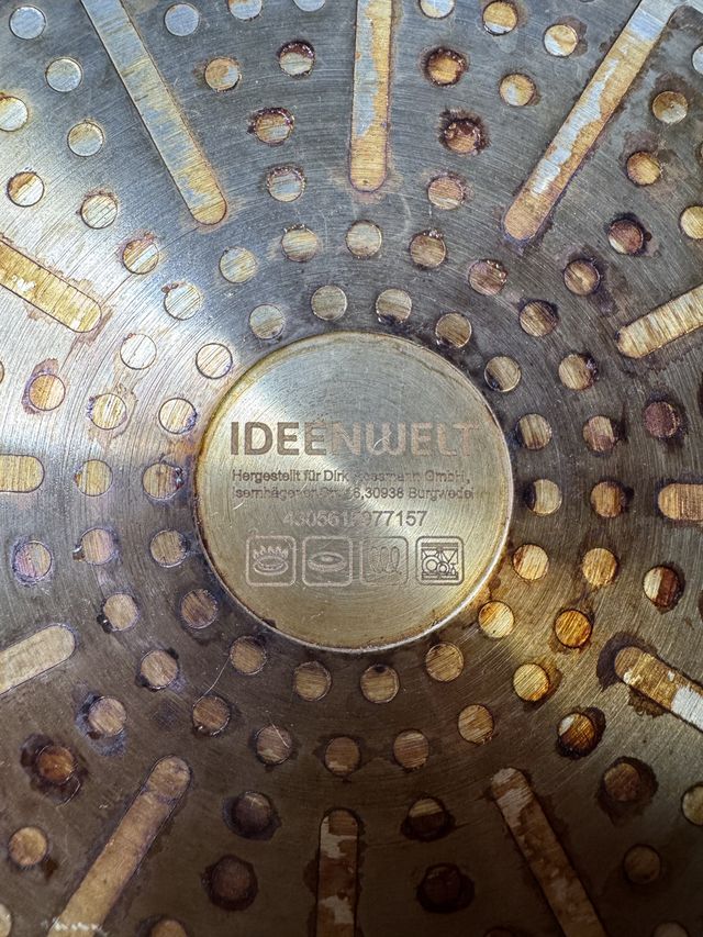 Rossmann Wok Teflon 18cm Negro/Plata