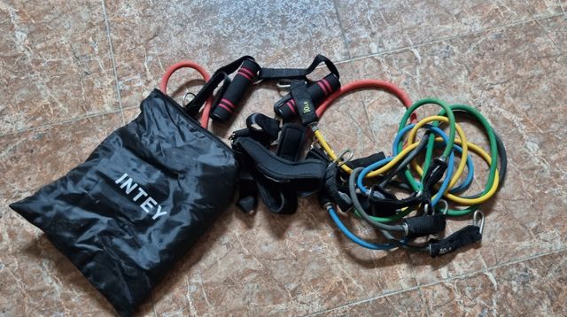 Set Gomas Elásticas Ejercicio con Bolsa
