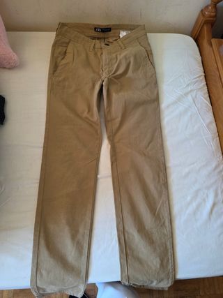 2 Pantalones Rojo y Kiki  Talla 14-16 Años