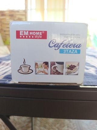 Cafetera Italiana EM HOME 3 Tazas