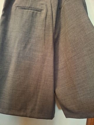 FALDA -Pantalones Stradivarius grises talla 42
