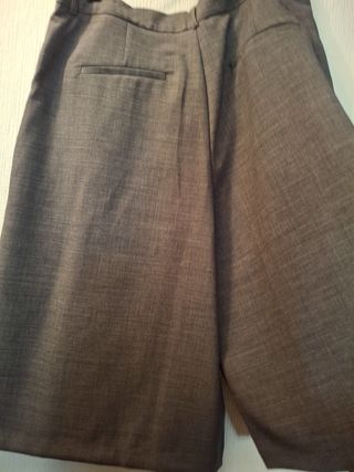 FALDA -Pantalones Stradivarius grises talla 42