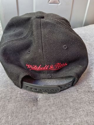 Gorra Chicago Bulls Mitchell & Ness Negra