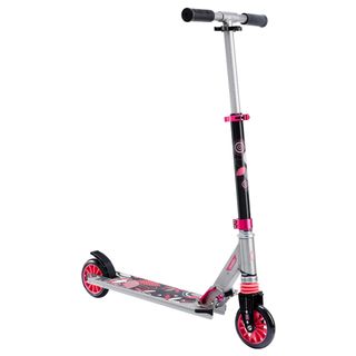 Patinete MID 3 Niños Suspensión Gris/Rosa
