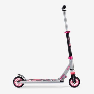 Patinete MID 3 Niños Suspensión Gris/Rosa