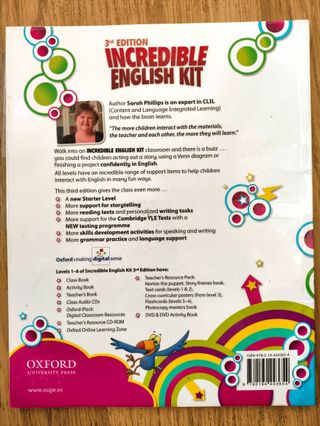 LIBRO INGLÉS 2 PRIMARIA INCREDIBLE ENGLISH OXFORD