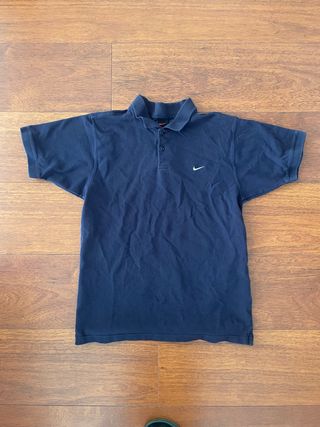 Polo Nike Vintage Talla M Azul