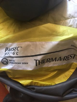 Saco de dormir Thermarest Parsec -6