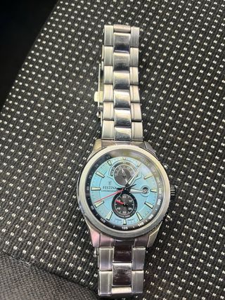Reloj Festina Chronograph Plata y Azul