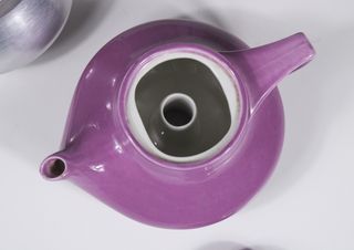 Caffettiera anni '60 "Letizia". Raro color lilla