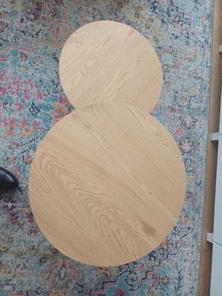 Conjunto mesas centro Jysk madera y metal