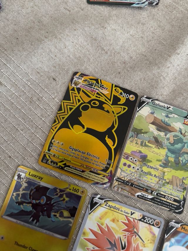 Lote Cartas Pokémon V VMAX