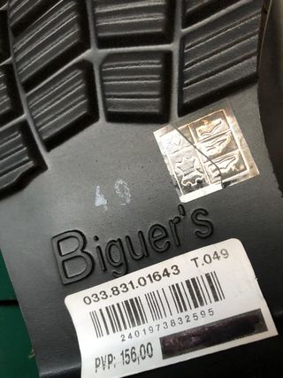 Zapatos Biggers Negro/Marrón