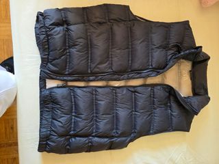 Chaleco acolchado negro talla xs