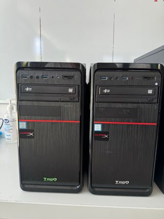 2 Ordenadores i3 8100 8GB SSD 500GB W10