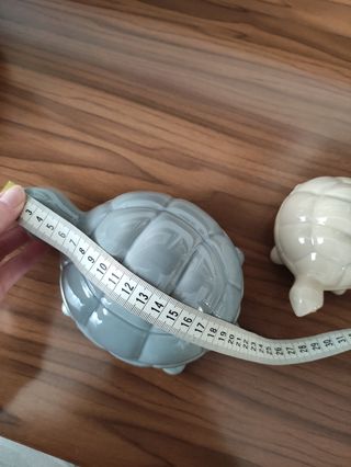 Coppia tartarughe ceramica Fontebasso Tognana